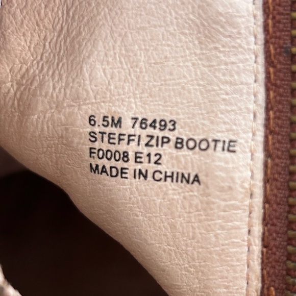 FRYE Steffi Ankle Bootie Side Zip Size 6.5 - Picture 14 of 15